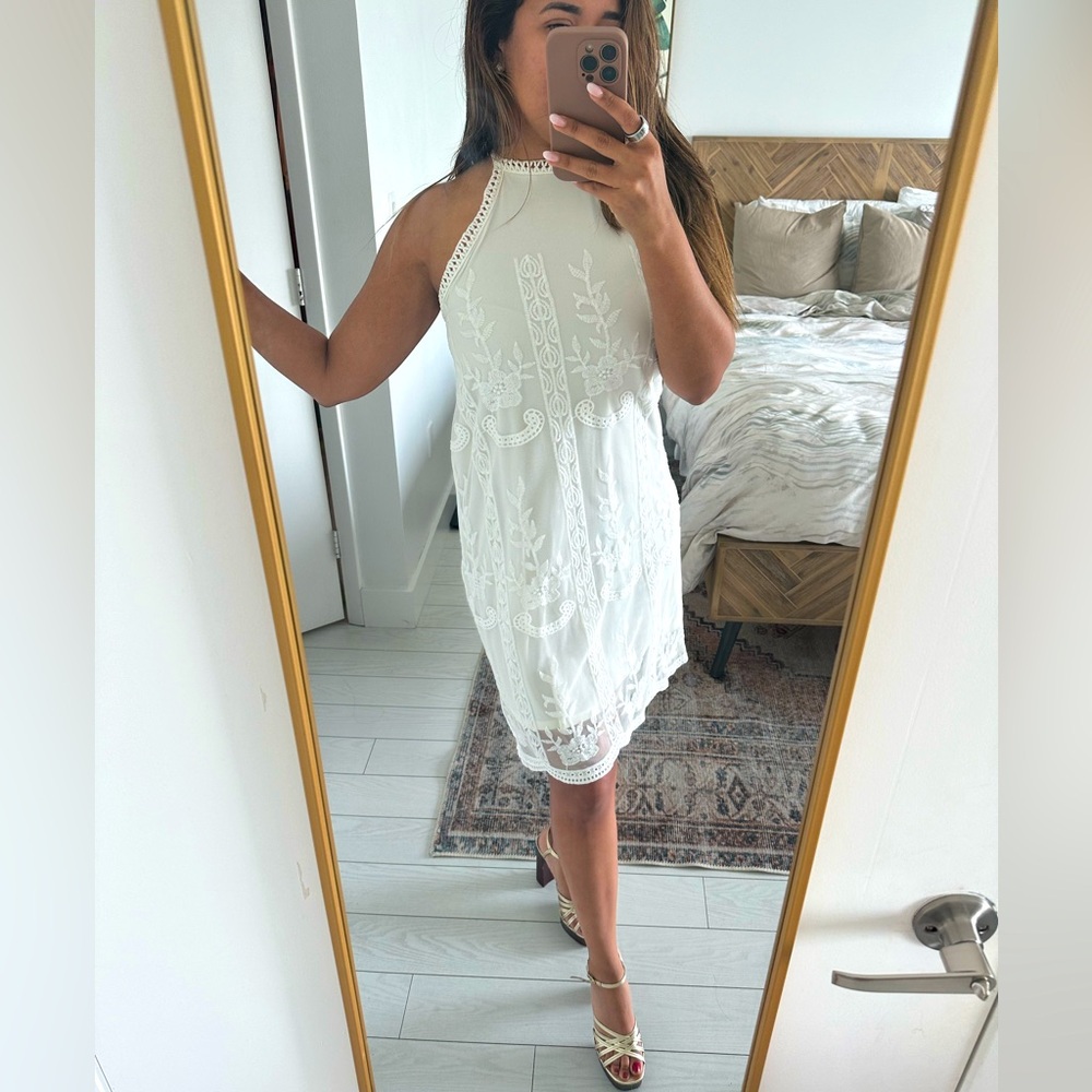 Embroidered Lace Jun Ivy Dress